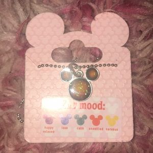 brand new disney mikey mouse mood necklace